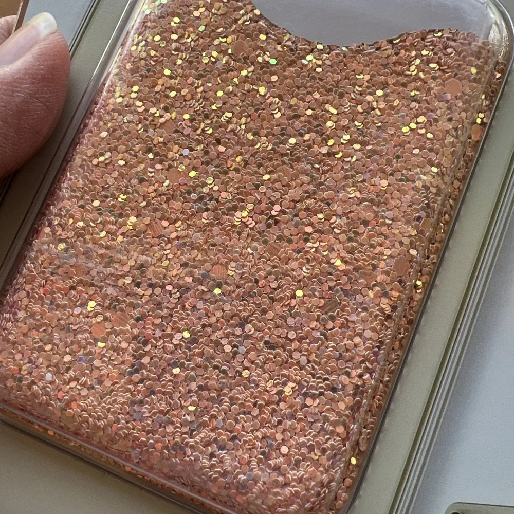 Magnetic‎ Credit Card Holder NEW Phone MagSafe Compatible Glitter Card Holder